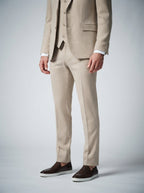 The Fairholme Three Piece Suit in Beige