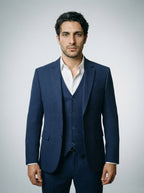 The Fairholme Three Piece Suit in Navy