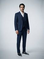 The Fairholme Three Piece Suit in Navy