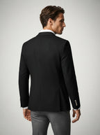 The Marlowe Notch Blazer in Black