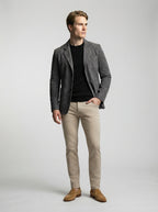 The Wingrave Patch Blazer in Gray