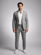 Gray Plaid / S, Gray Plaid / M, Gray Plaid / L, Gray Plaid / XL, Gray Plaid / 2XL,