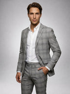Gray Plaid / S, Gray Plaid / M, Gray Plaid / L, Gray Plaid / XL, Gray Plaid / 2XL,