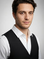 The Denbury Suit Vest in Black