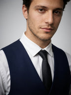 The Denbury Suit Vest in Navy