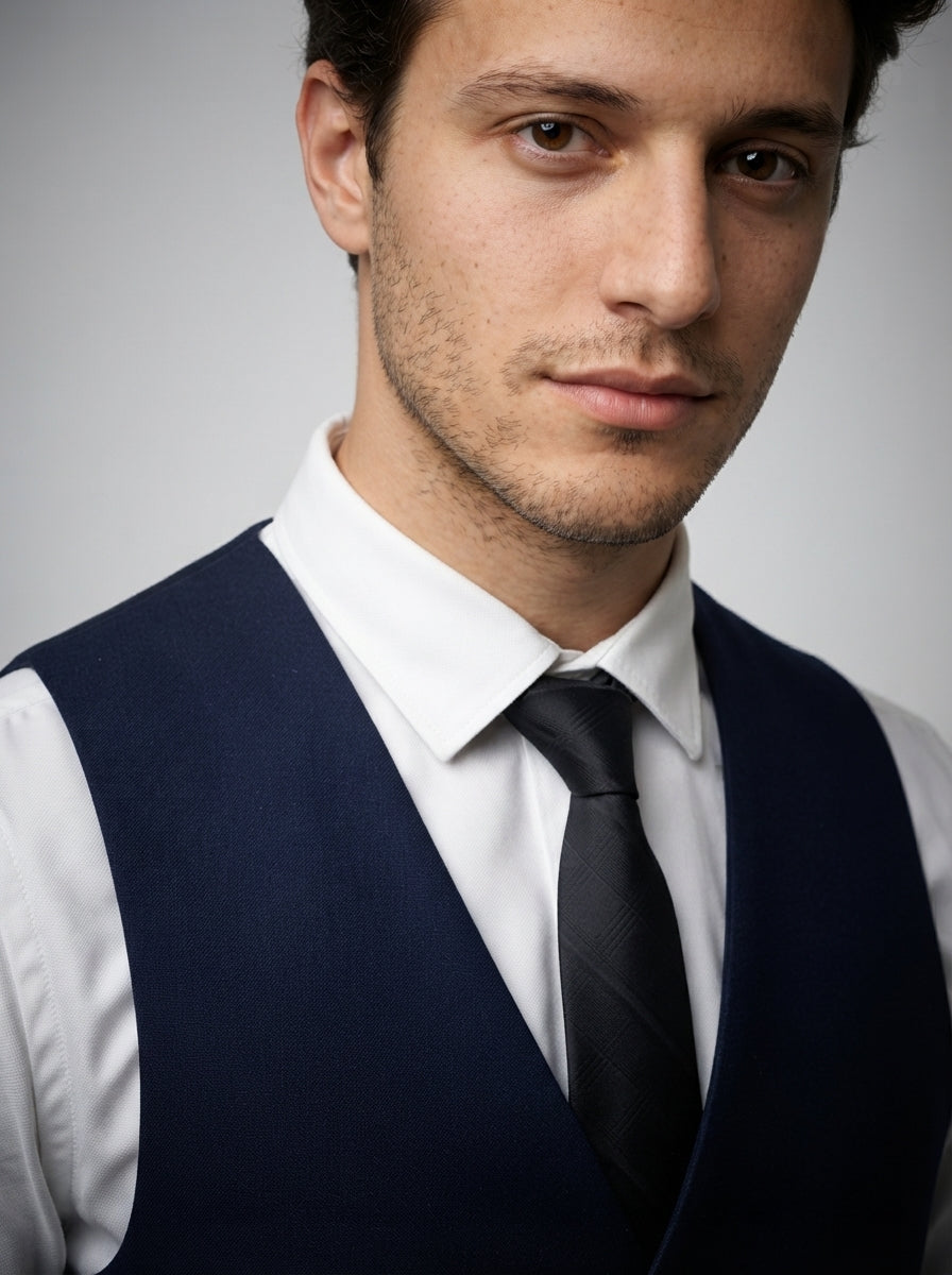The Denbury Suit Vest in Navy
