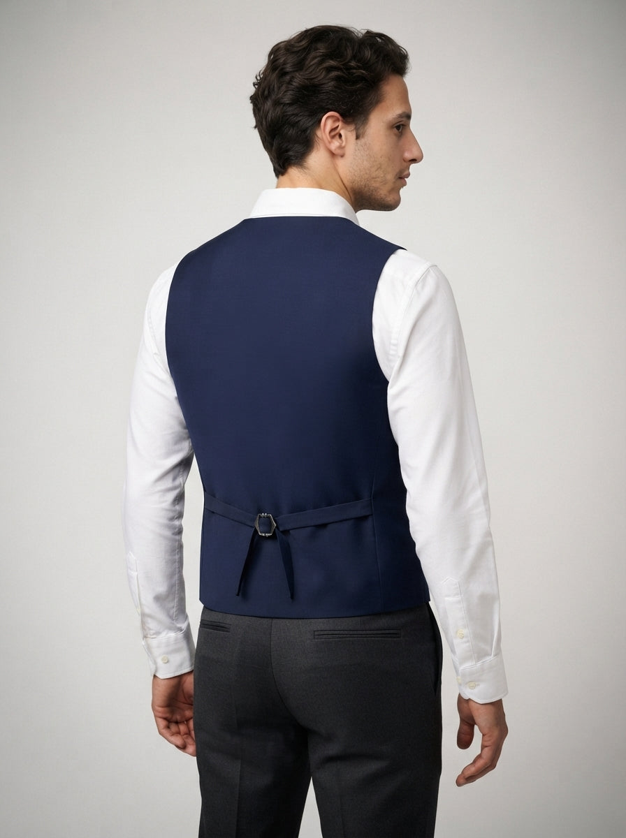 The Denbury Suit Vest in Navy