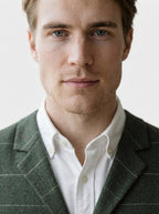 The Thoresby Lapel Vest in Green