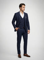 The Ambleside Three Piece Suit in Navy