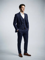 The Ambleside Three Piece Suit in Navy