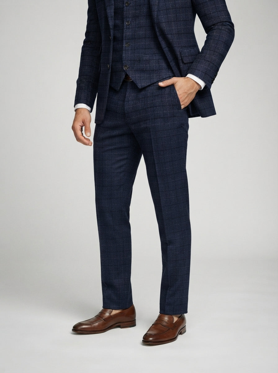 The Ambleside Three Piece Suit in Navy