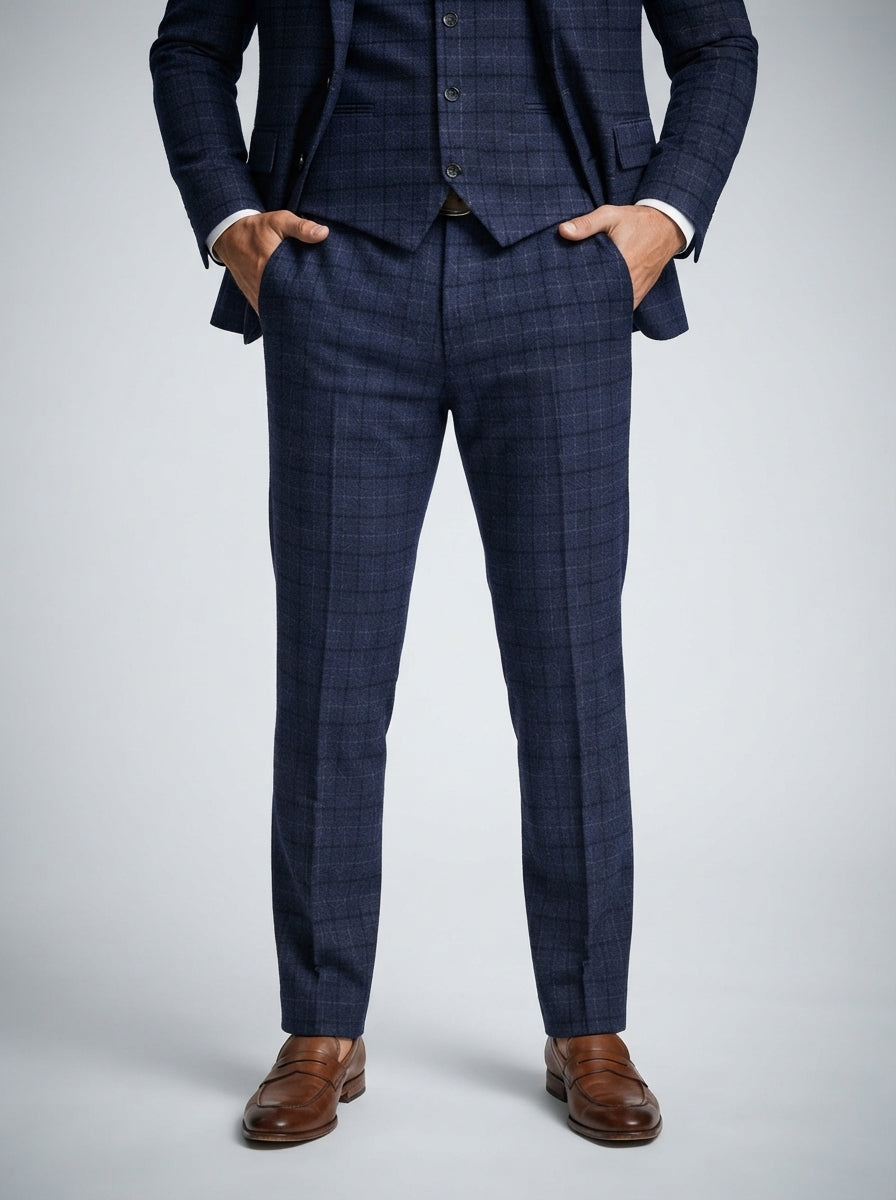 The Ambleside Three Piece Suit in Navy