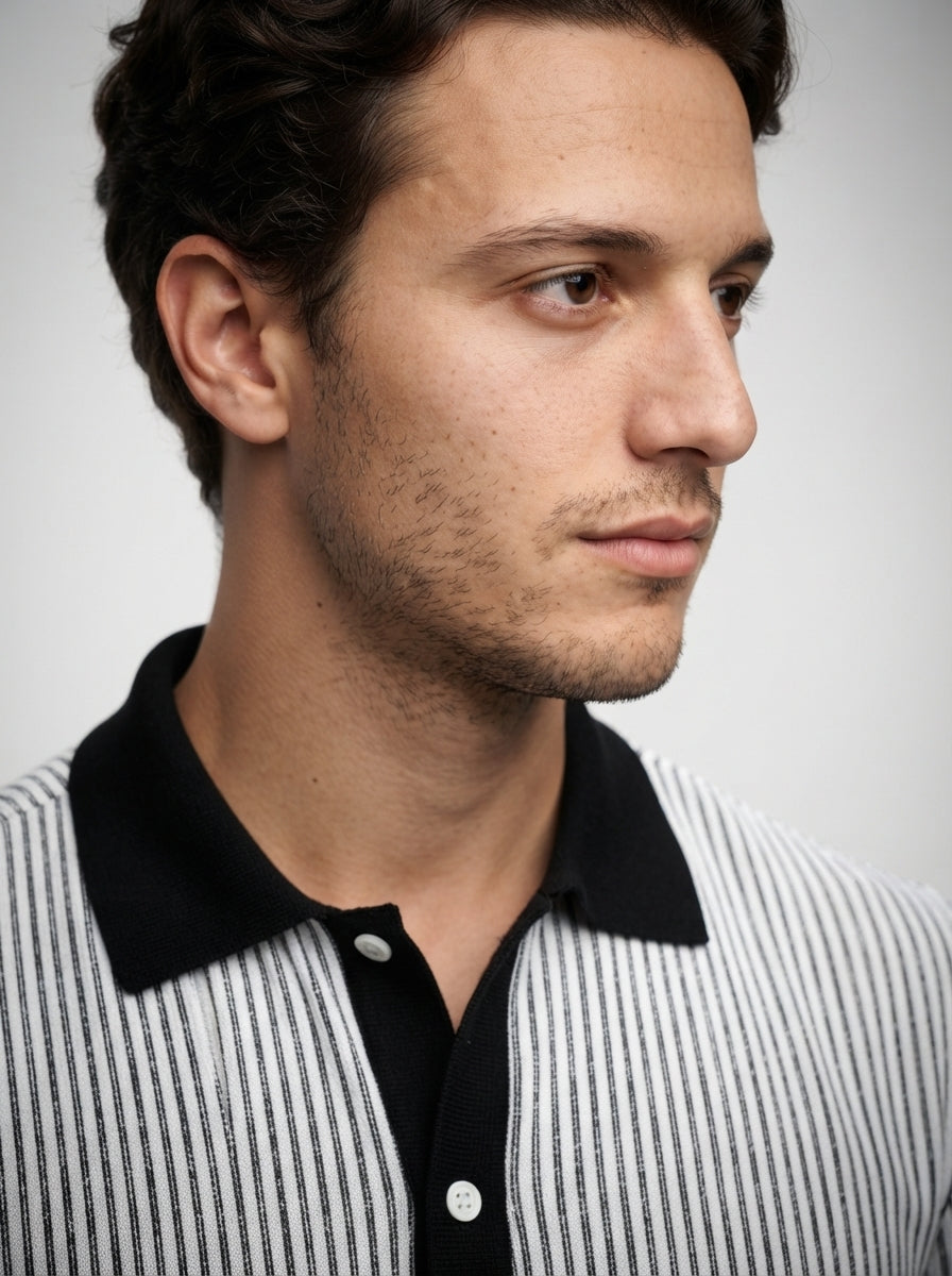 The Sudeley Knit Shirt in White