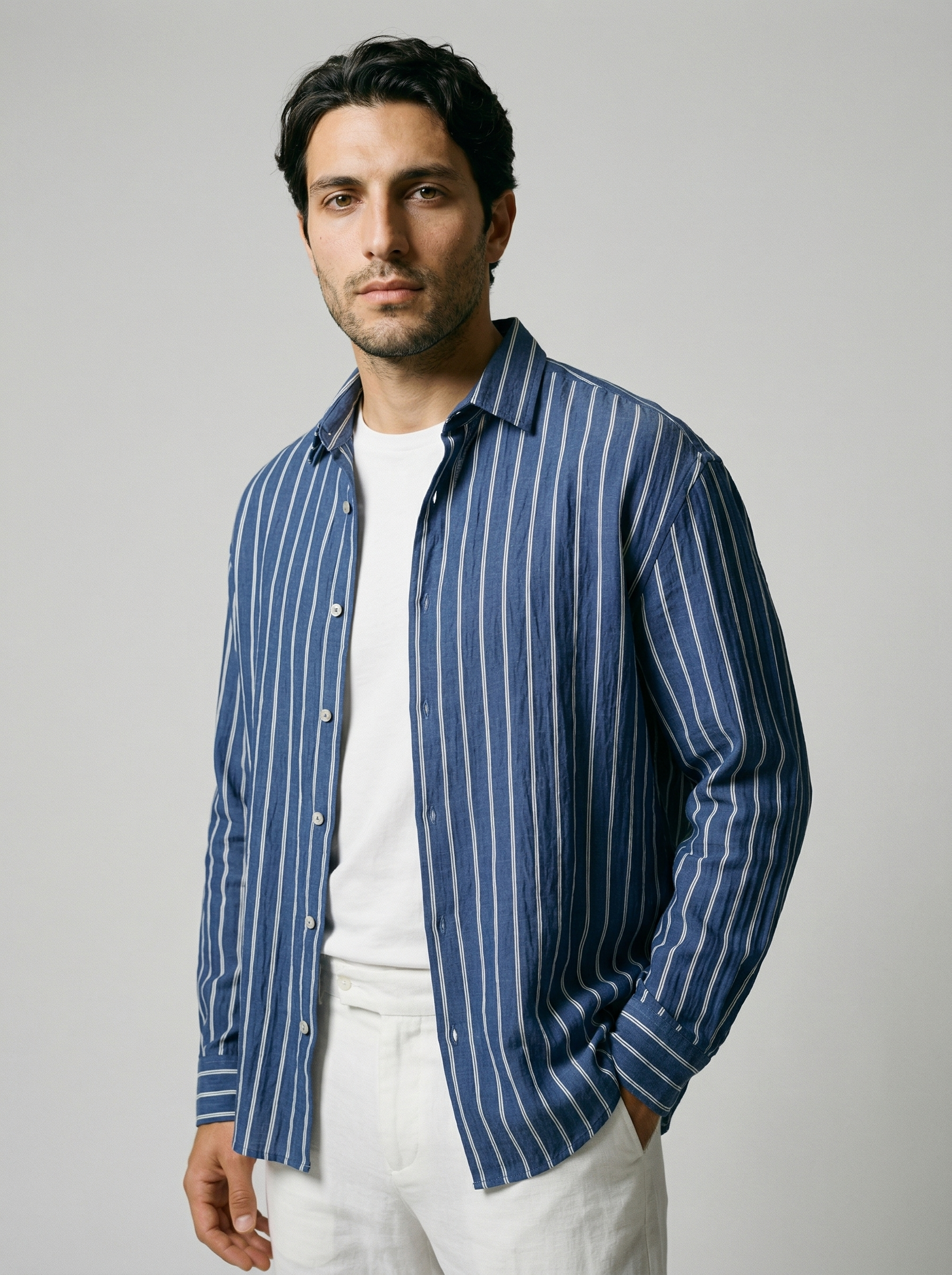 Blue Stripe / S, Blue Stripe / M, Blue Stripe / L, Blue Stripe / XL, Blue Stripe / 2XL,