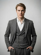 The Barrowden Three Piece Suit in Gray