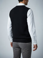 The Balfour Argyle Vest in Blue