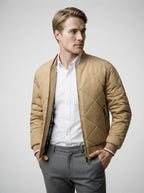 The Cranmere Aviator Quilt in Tan