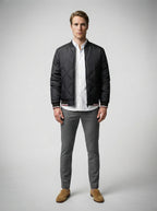 The Cranmere Aviator Quilt in Black