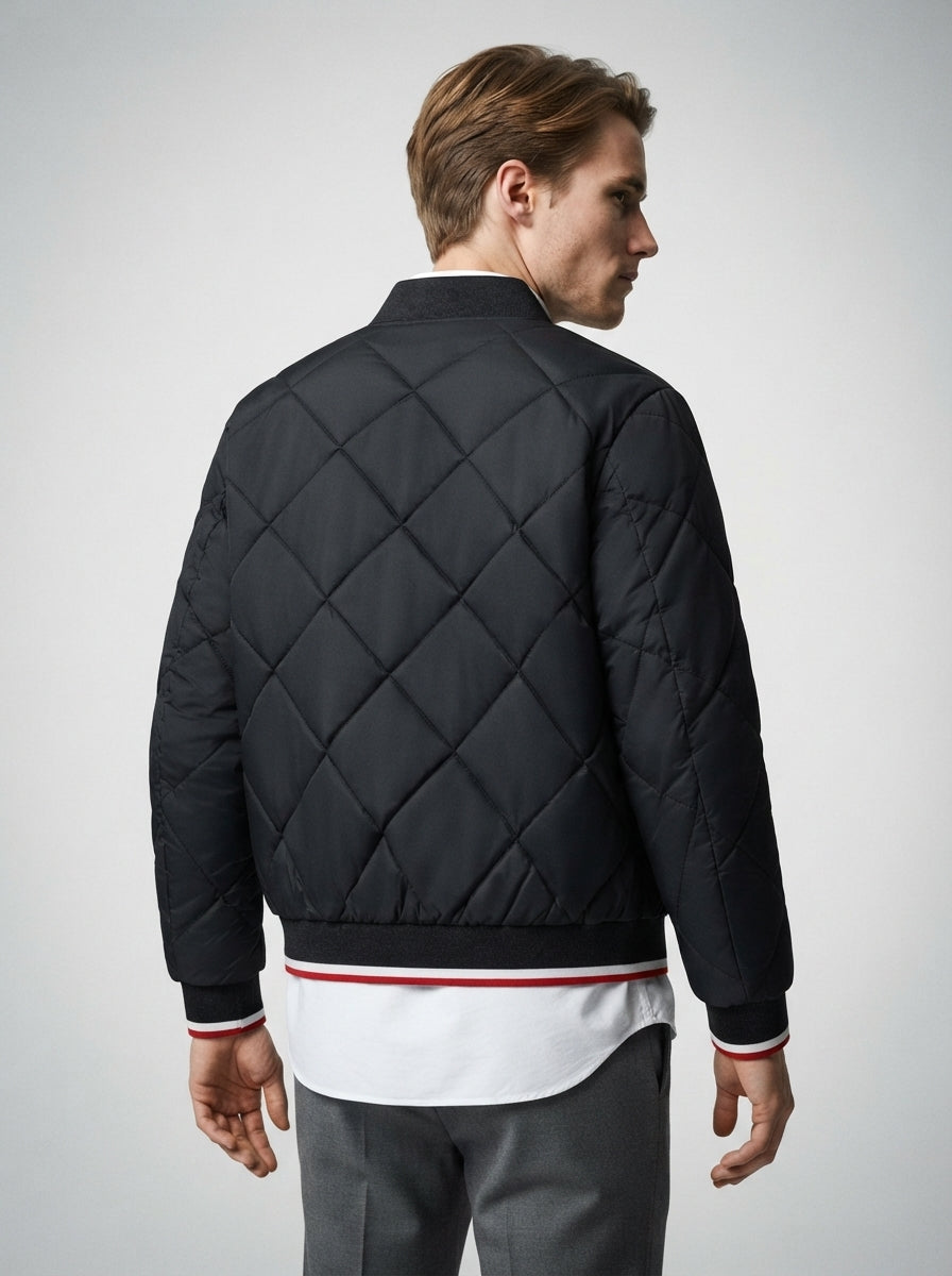 The Cranmere Aviator Quilt in Black