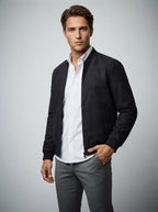 The Marchmont Zip Bomber in Black