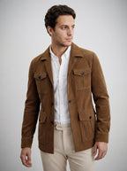 The Wrenbury Corduroy Jacket in Tan