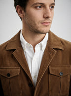 The Wrenbury Corduroy Jacket in Tan