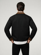 The Farnworth Canvas Jacket in Black
