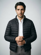The Ashwell Channel Puffer in Black