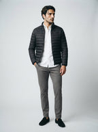 The Ashwell Channel Puffer in Black