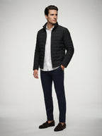 The Farleigh Zip Blouson in Black