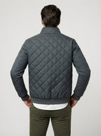 The Ardenne Diamond Quilt in Gray