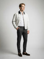 The Ellerby Contrast Jacket in Cream