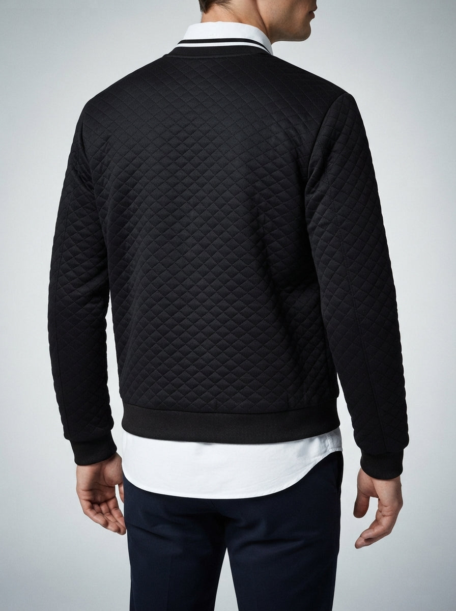 The Kelmscott Tipped Bomber in Black