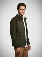 The Wraysbury Corduroy Quilt in Green