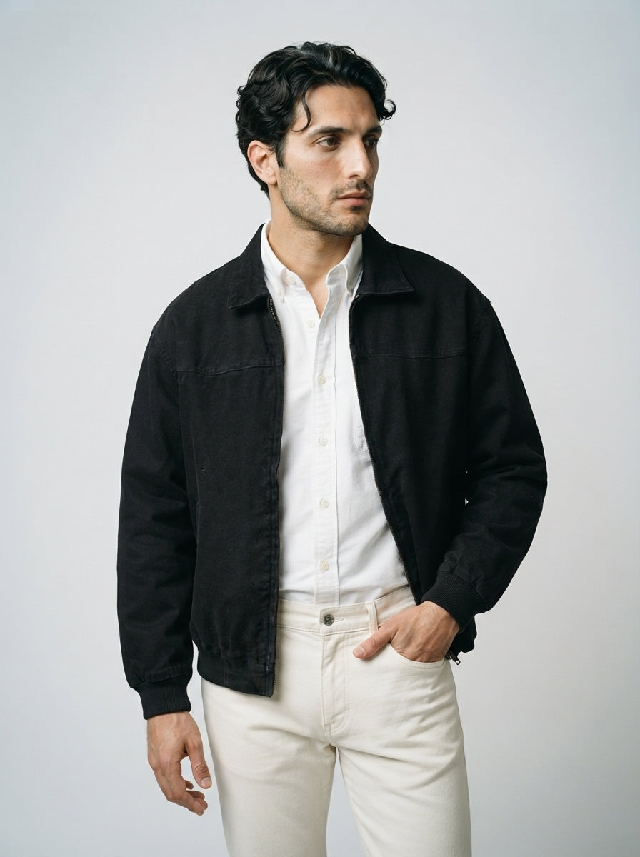 The Thurloe Work Jacket in Black