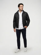 The Kelsale Diamond Quilt in Black