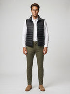 The Ferrand Padded Gilet in Black