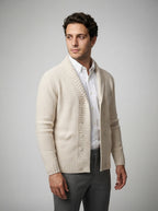 The Wexford Shawl Cardigan in Cream