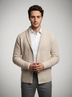 The Wexford Shawl Cardigan in Cream