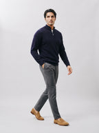 The Cranmore Half Zip in Navy