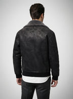 The Kirkwall Aviator Jacket in Gray