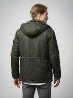 The Ryburn Fleece Field Jacket in Olive