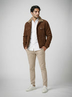 The Wentworth Cord Trucker in Brown