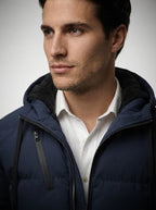 The Rothbury Hooded Puffer in Navy