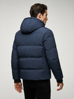 The Rothbury Hooded Puffer in Navy