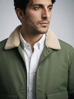 The Ashbourne Flight Jacket in Olive
