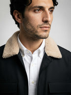 The Ashbourne Flight Jacket in Black