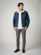 The Thurlow Lined Jacket in Blue