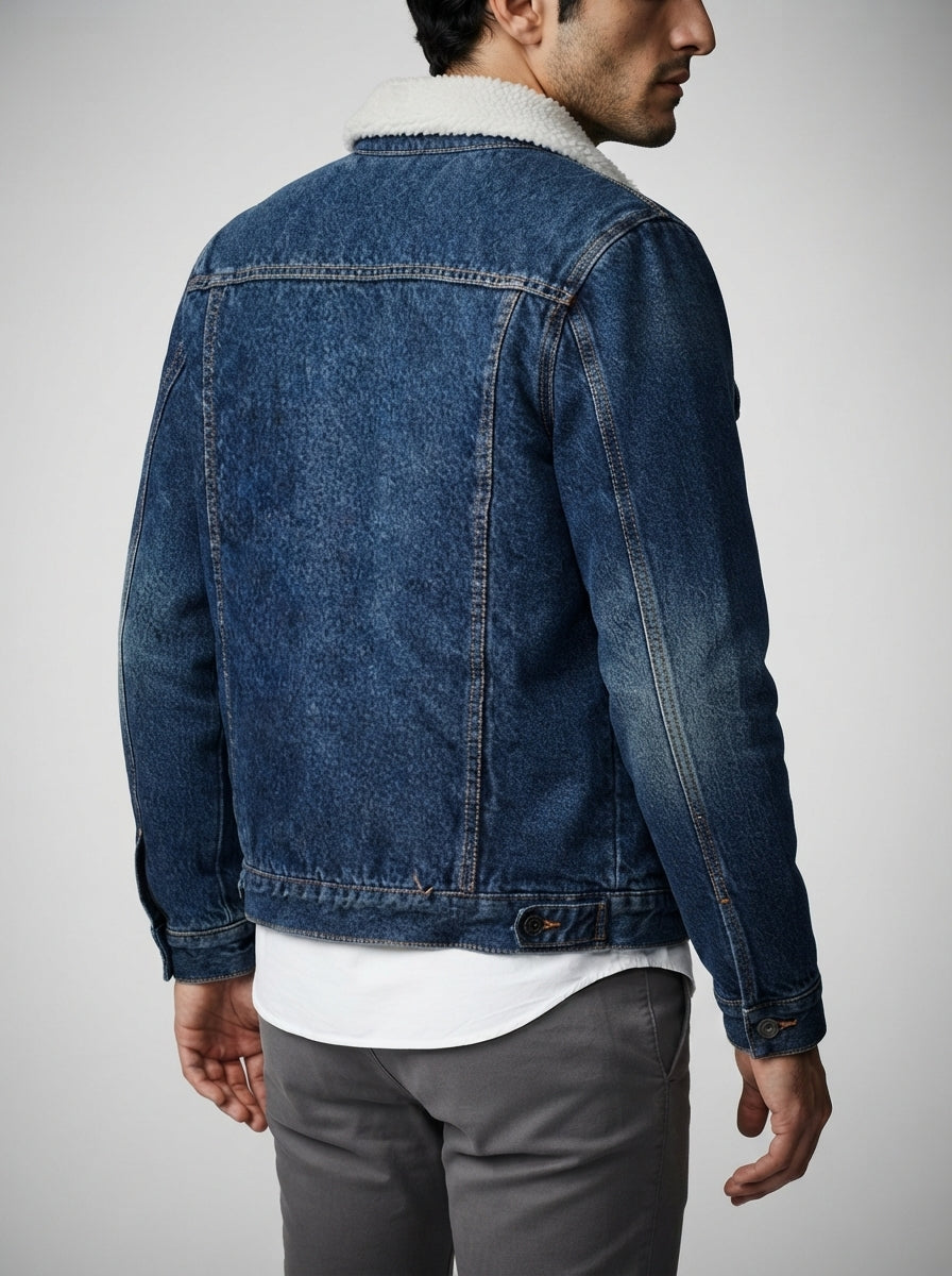 The Thurlow Lined Jacket in Blue