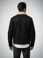 The Berwick Lined Trucker in Black